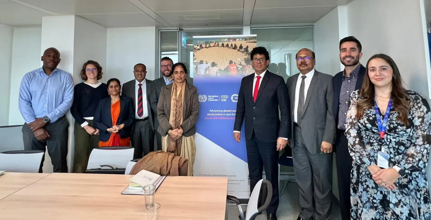 ILO meets with the Ministry of Trade, Commerce, Food Security and Cooperative Development of Sri Lanka