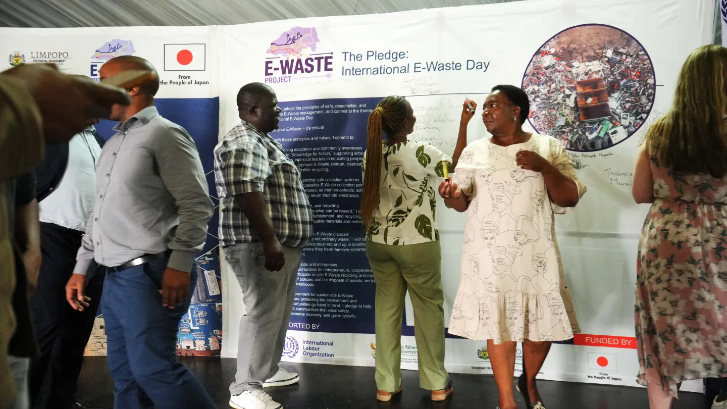 EWaste day pledge