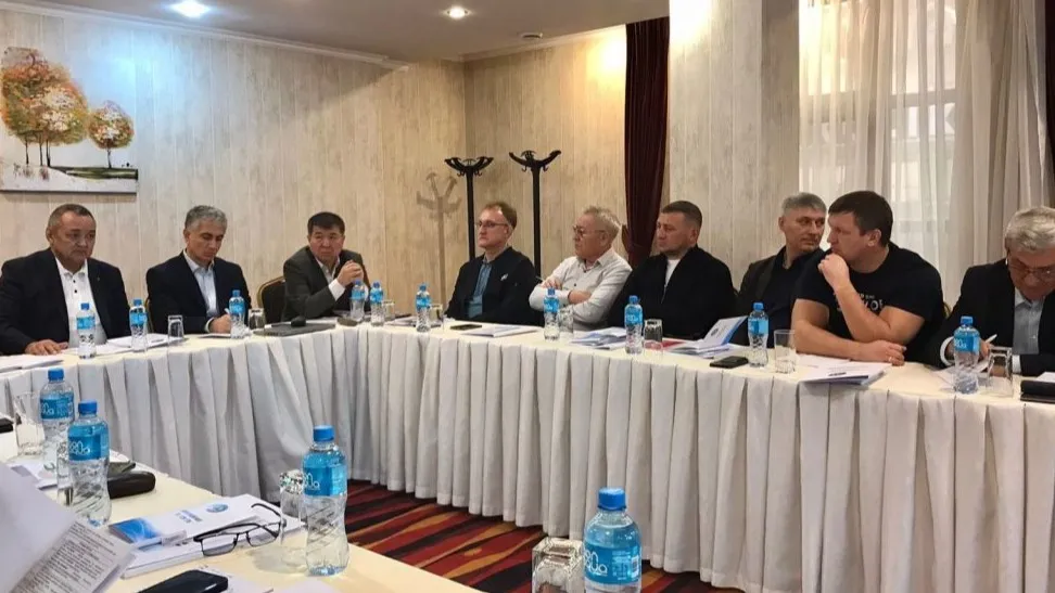 Group of people sitting at a table