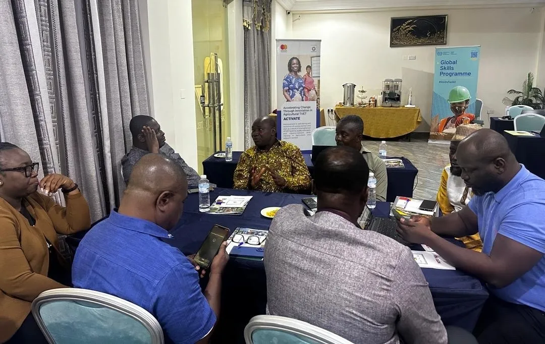 Participants engage in a breakout session