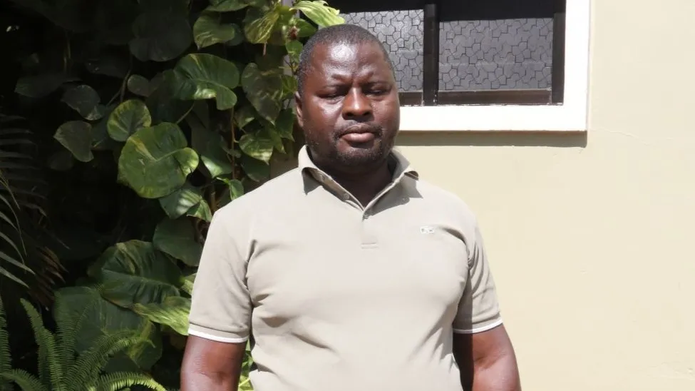 Mr. Emmanuel Mwansa, who runs a renewable energy products shop in Lundazi.