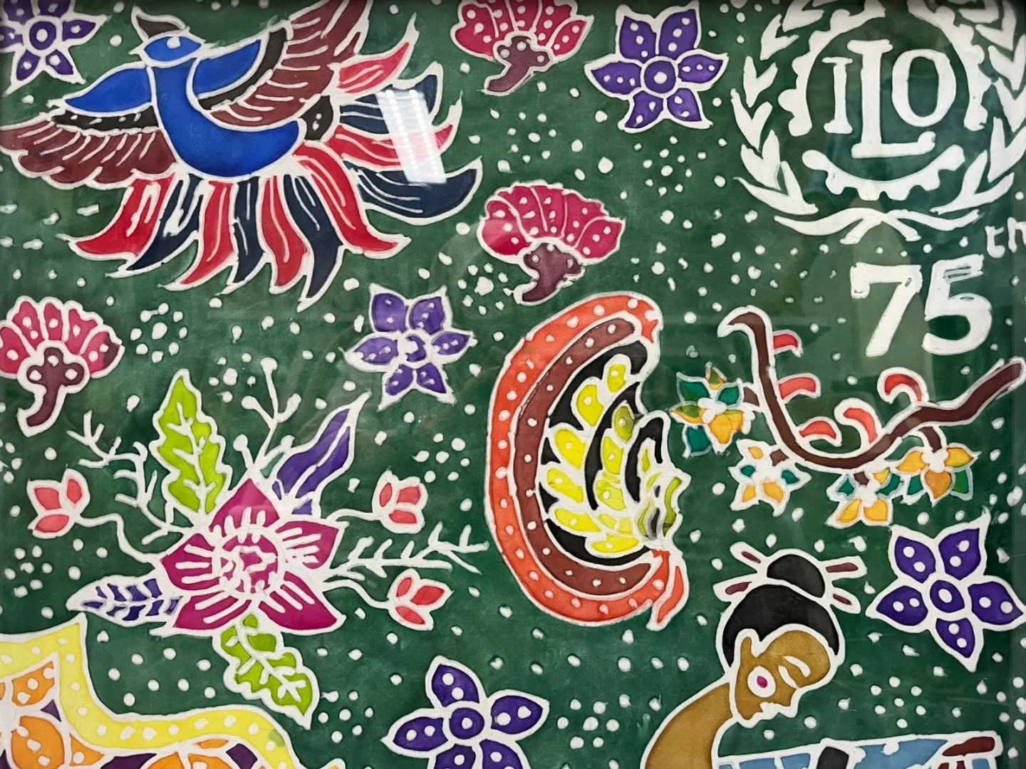 75 years ILO-Indonesia collaboration batik