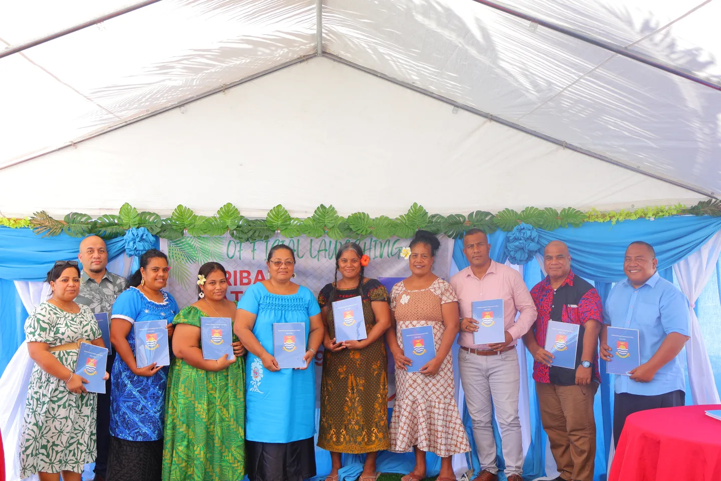 National NEP launch event, Tarawa, Kiribati.
