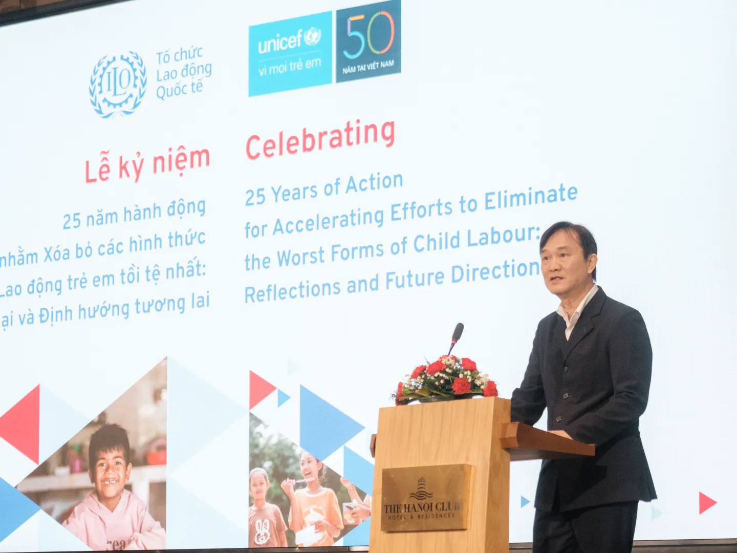 Mr. Ly Phat Viet Linh, UNICEF OIC Deputy Representative in Viet Nam