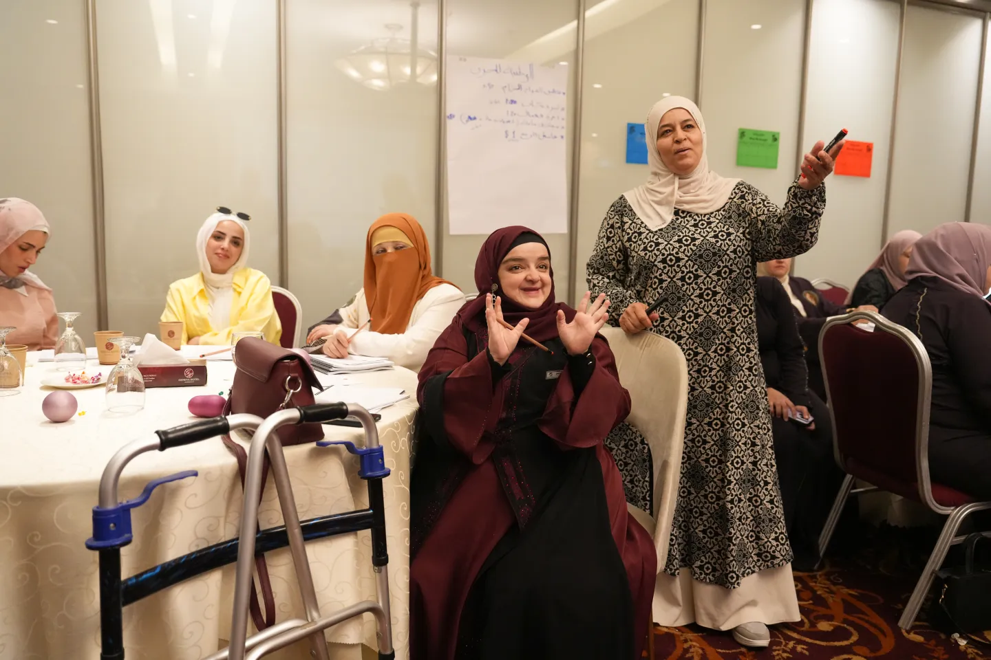 Women participants at ILO training 