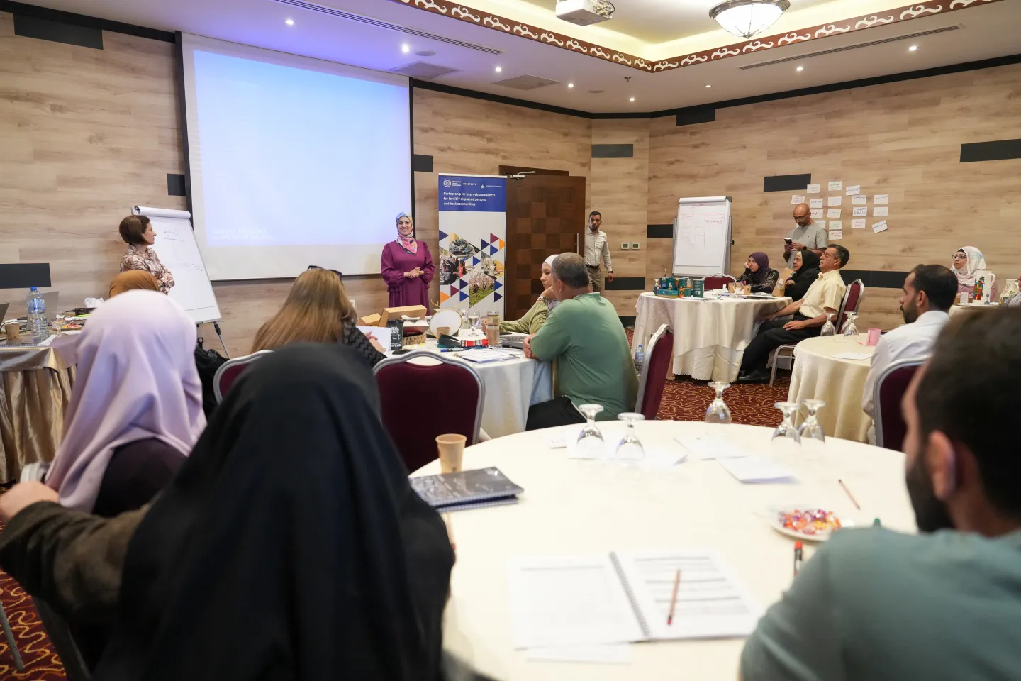 participants at ILO training workshop in Jordan