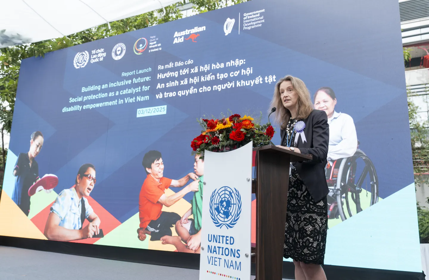 Deputy Ambassador of Australia to Viet Nam, Ms Cecilia Brennan