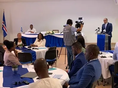 Official opening of the dialogue by the Minister of Tourism on the Island of Sal, October 2022