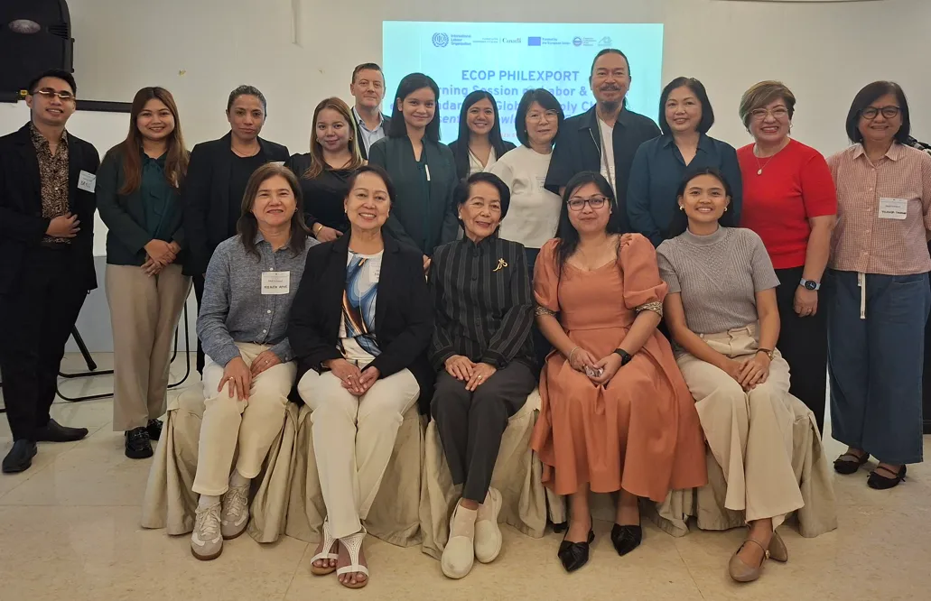 Employers Confederation of the Philippines (ECOP)/and the Philippine Exporters Confederation (PHILEXPORT) on promoting fundamental principles and rights at work among employers' organizations towards compliance with labor standards, and responsible business practices  