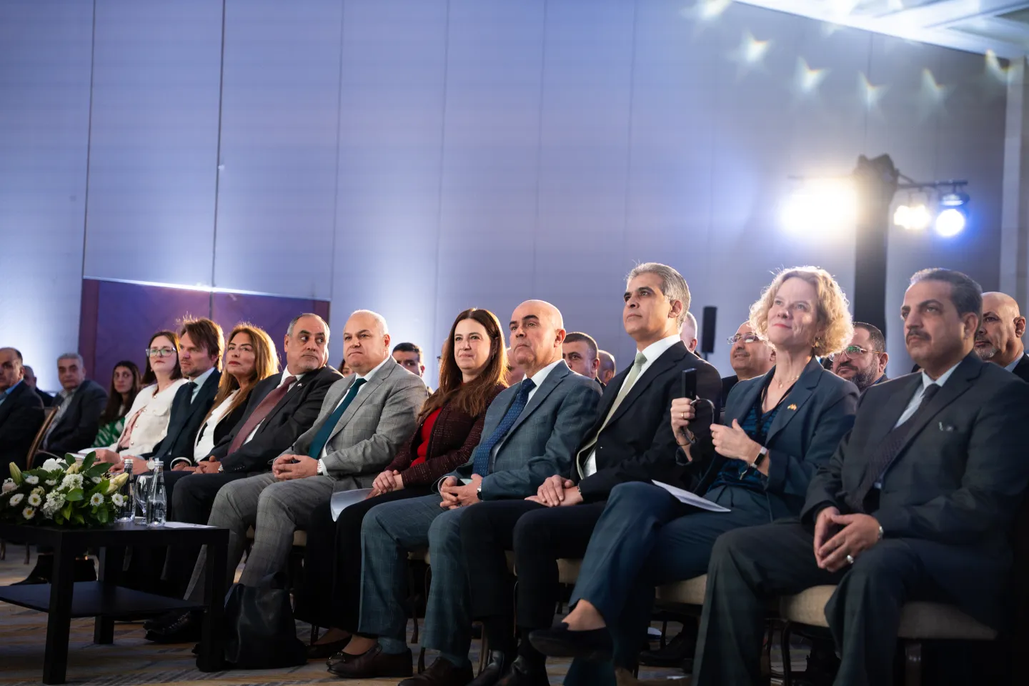 Social partners, stakeholders, and development  cooperation partners during the Estidama++  project closing event in Amman, Jordan. 2/02/2026