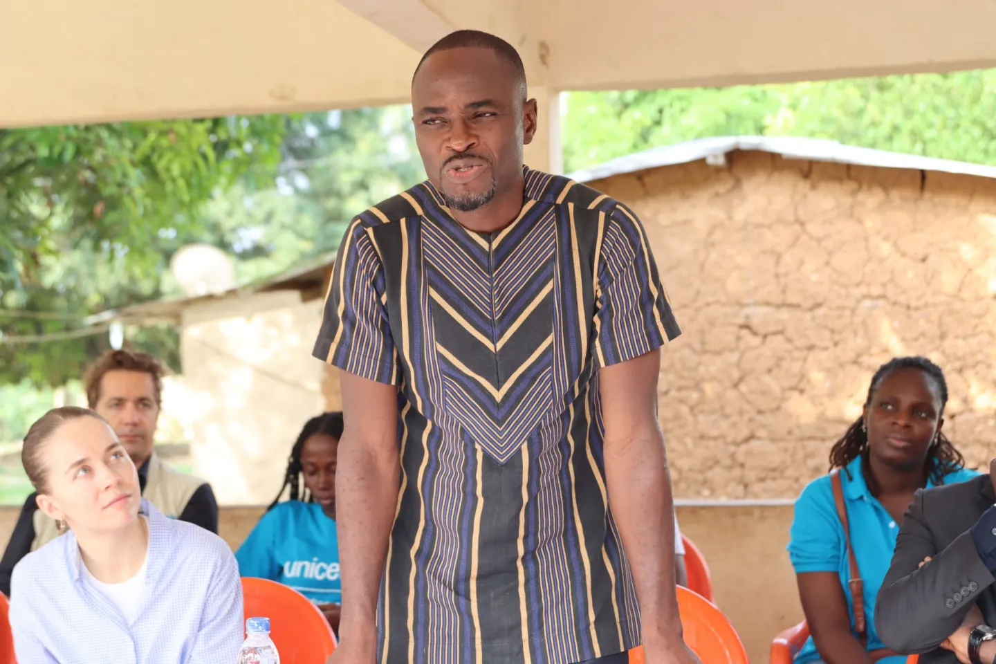  Gérard Babalola Laleyé, Conseiller régional gouvernance pour l’Afrique de l’Ouest à la Coopération Suisse, salue les résultats du programme ENACTE observés sur le terrain et appelle à leur mise à l’échelle.