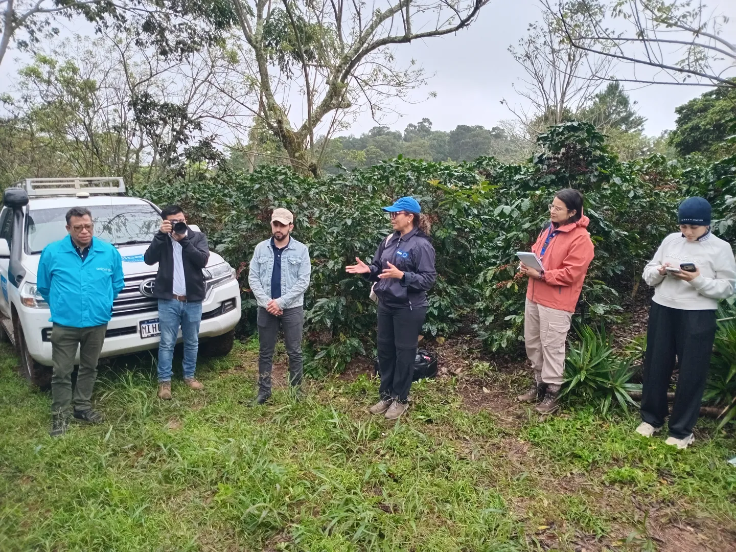 Representantes de la Delegación de la Unión Europea en Honduras realizaron una misión de seguimiento en los departamentos de Copán, Lempira e Intibucá para constatar avances del Proyecto CLEAR Supply Chains