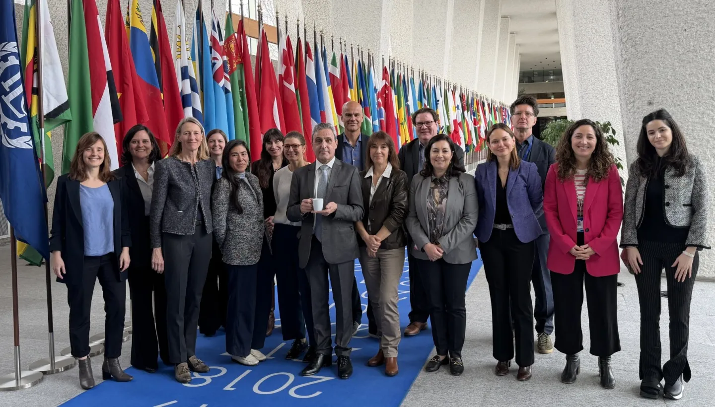 ILO and Nestlé teams meeting at ILO headquarters in Geneva