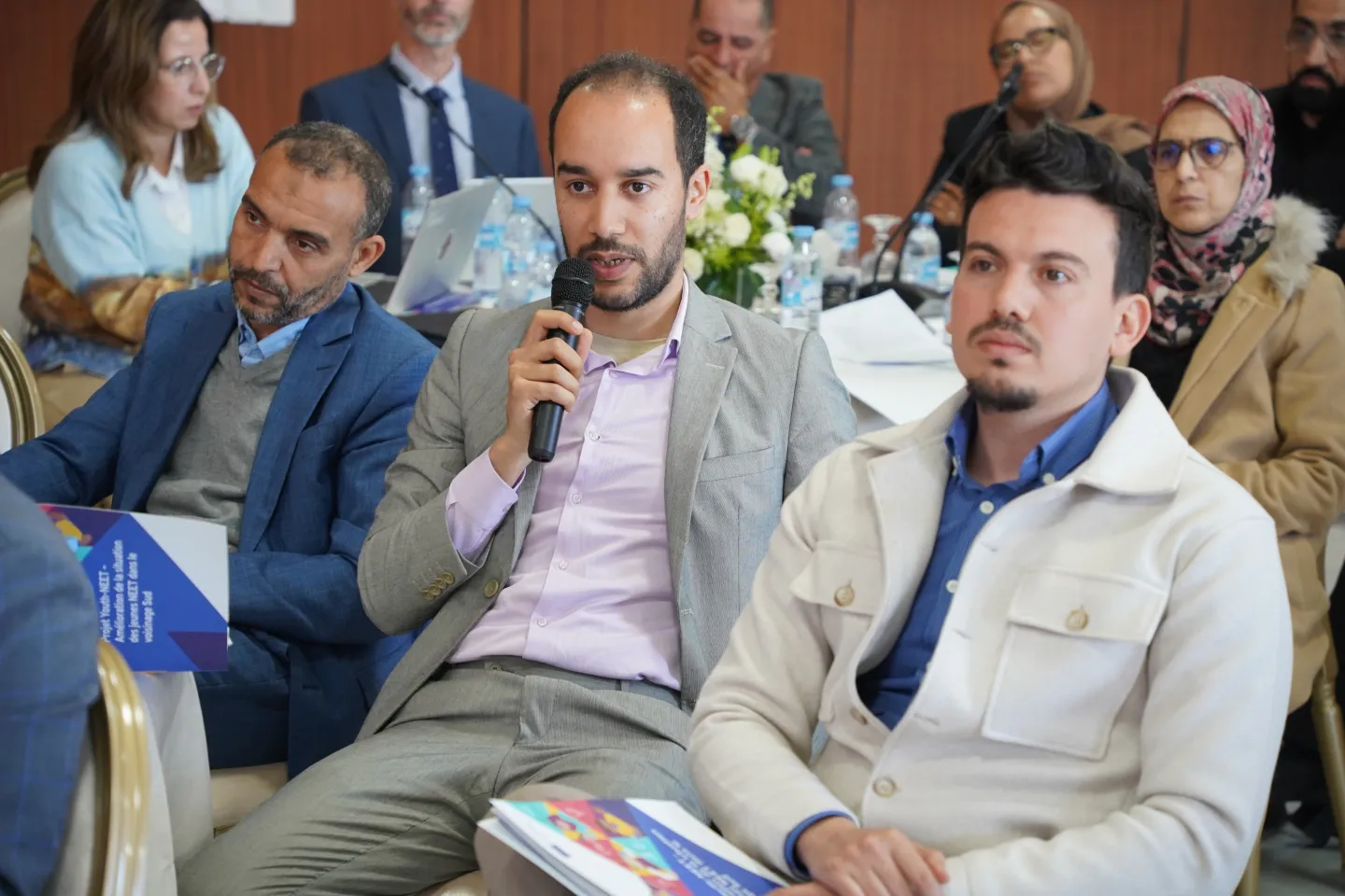 Discussion autour du nouveau rapport sur les jeunes NEET au Maroc lors de son lancement
