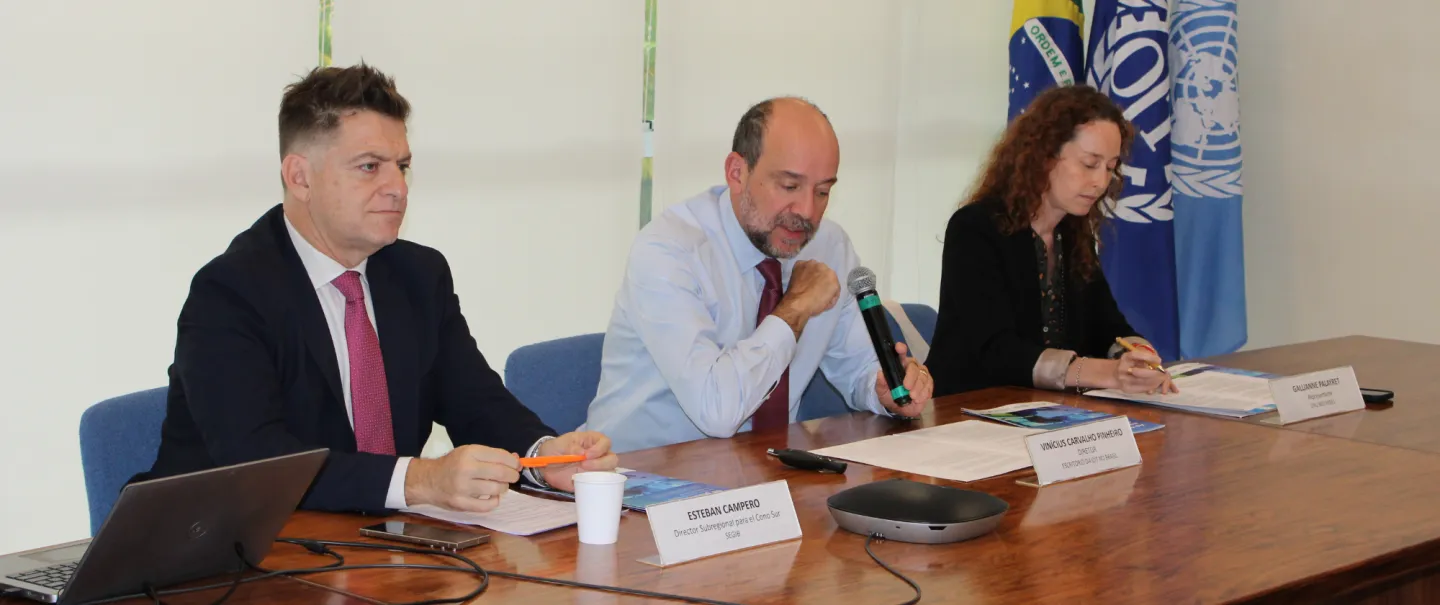 A abertura do evento reuniu representantes da OIT,  da Secretaria-Geral Ibero-Americana e da ONU Mulheres. 