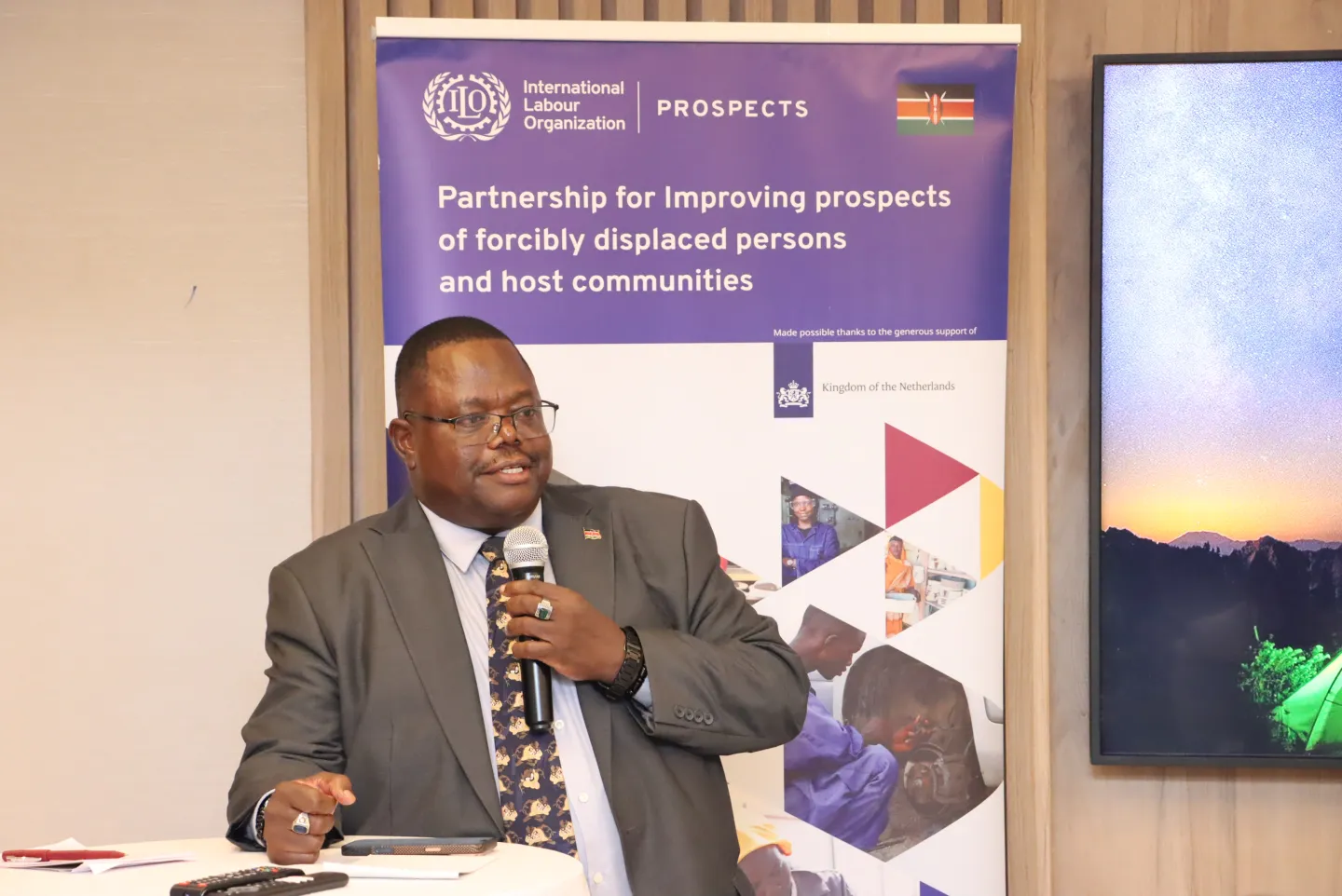 Government representative from Kenya at the workshop