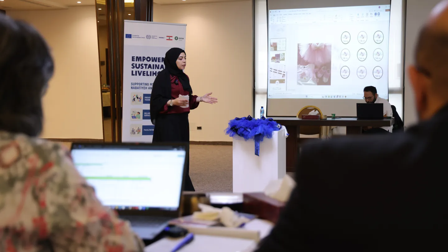 Financial Education training strengthens participants’ financial management skills in Tripoli, Lebanon. 2025