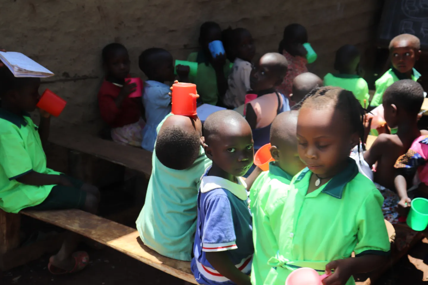 Children in a classroom