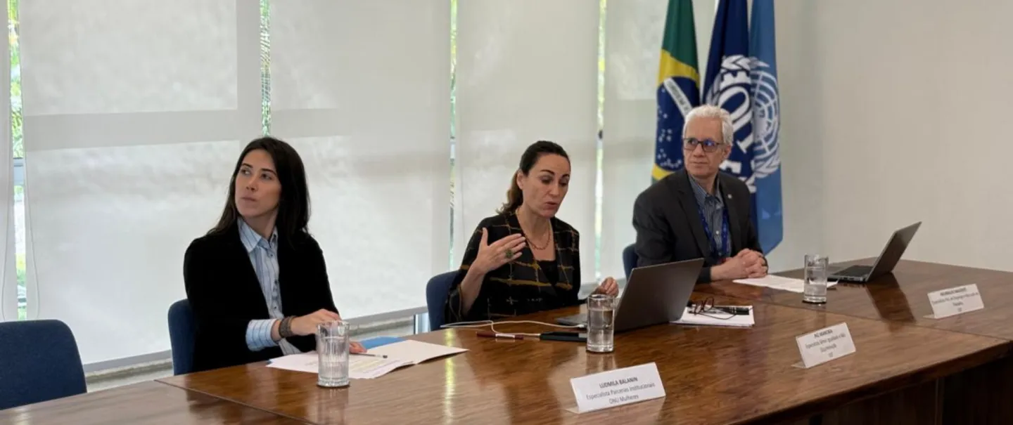 A OIT também apresentou a ferramenta que está sendo desenvolvida para avaliação de postos de trabalho sem viés de gênero.