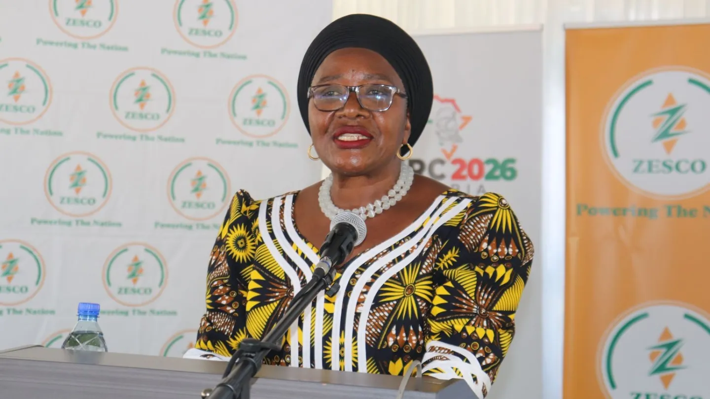 Minister of Labour and Social Security, Mrs. Brenda Tambatamba officiates at the World Day for Safety and Health at Work 2026 in Kitwe.
