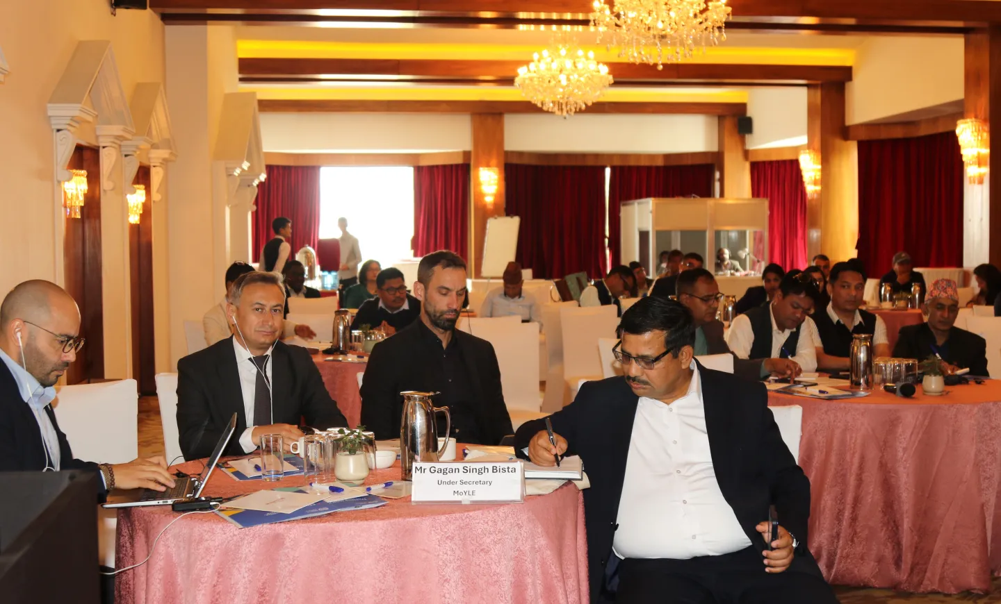 Leaders, experts, and participants representing different stakeholders.