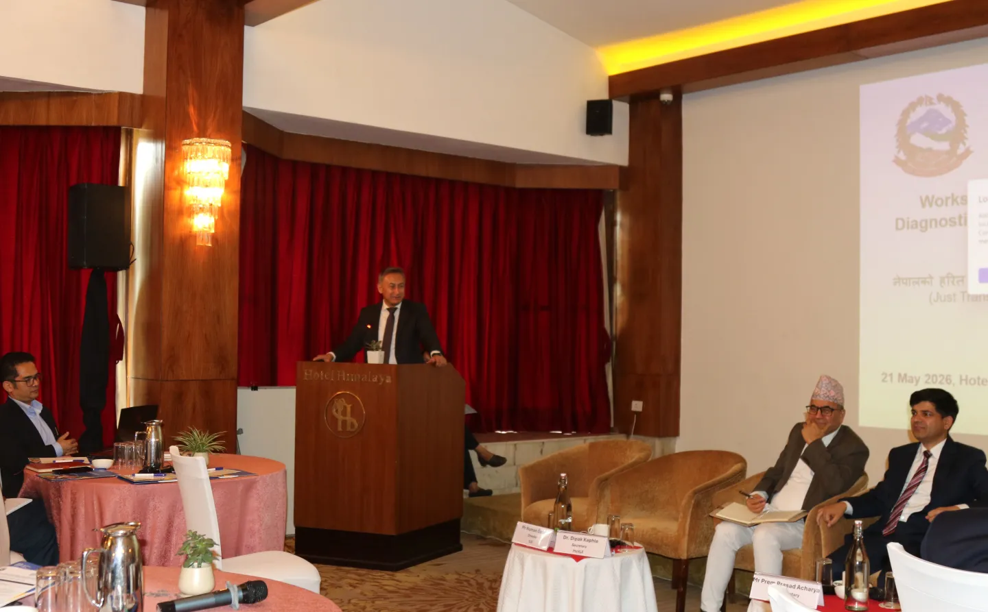 Opening remarks by Numan Özcan, ILO Country Director for Nepal.