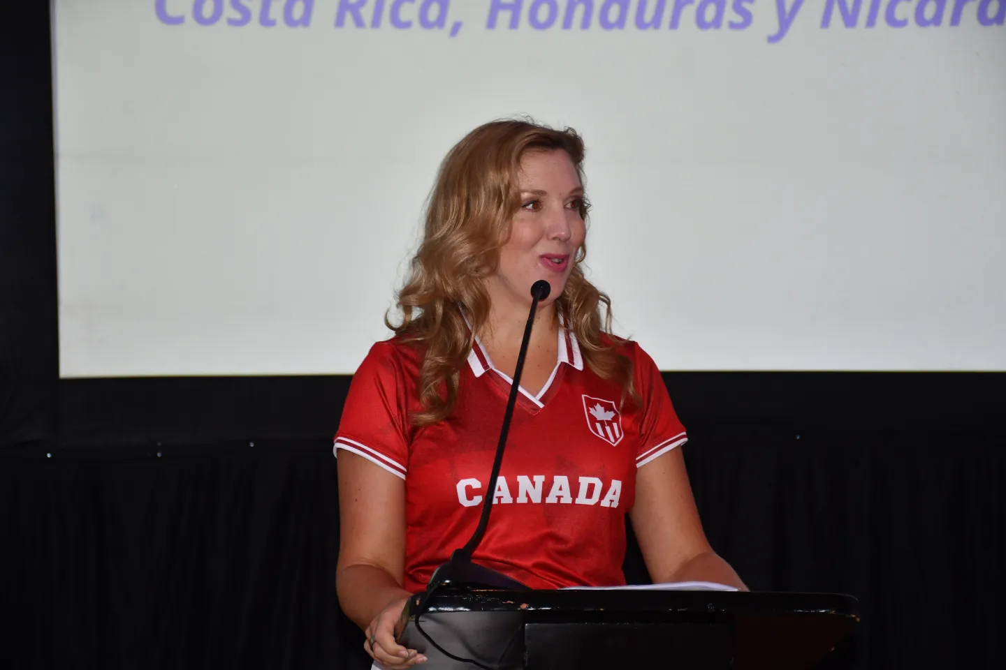 Dana Cryderman, Consejera de la Embajada de Canadá para Costa Rica, Honduras y Nicaragua