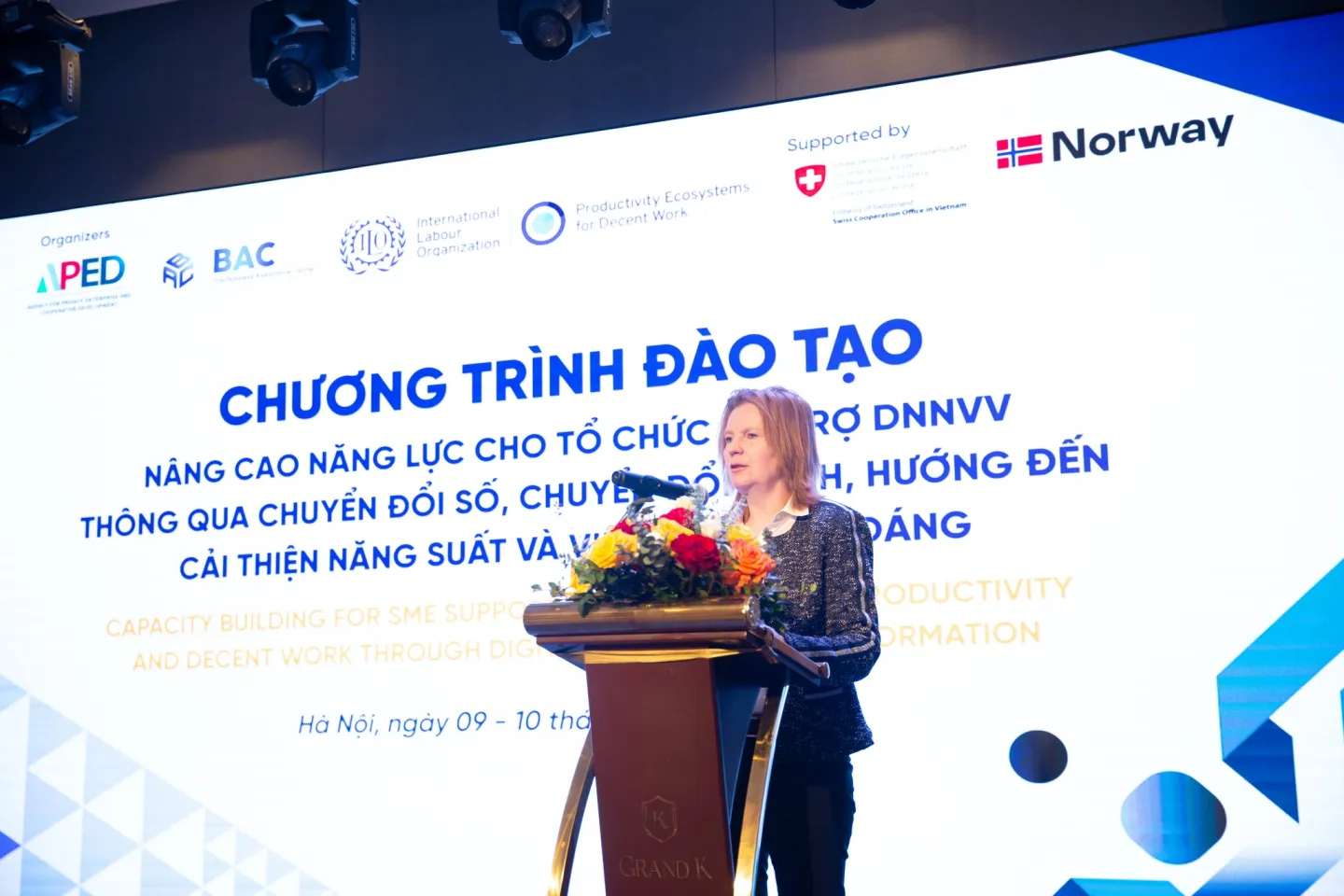 Ms Mette Møglestue, Deputy Head of Mission, Norwegian Embassy in Hanoi