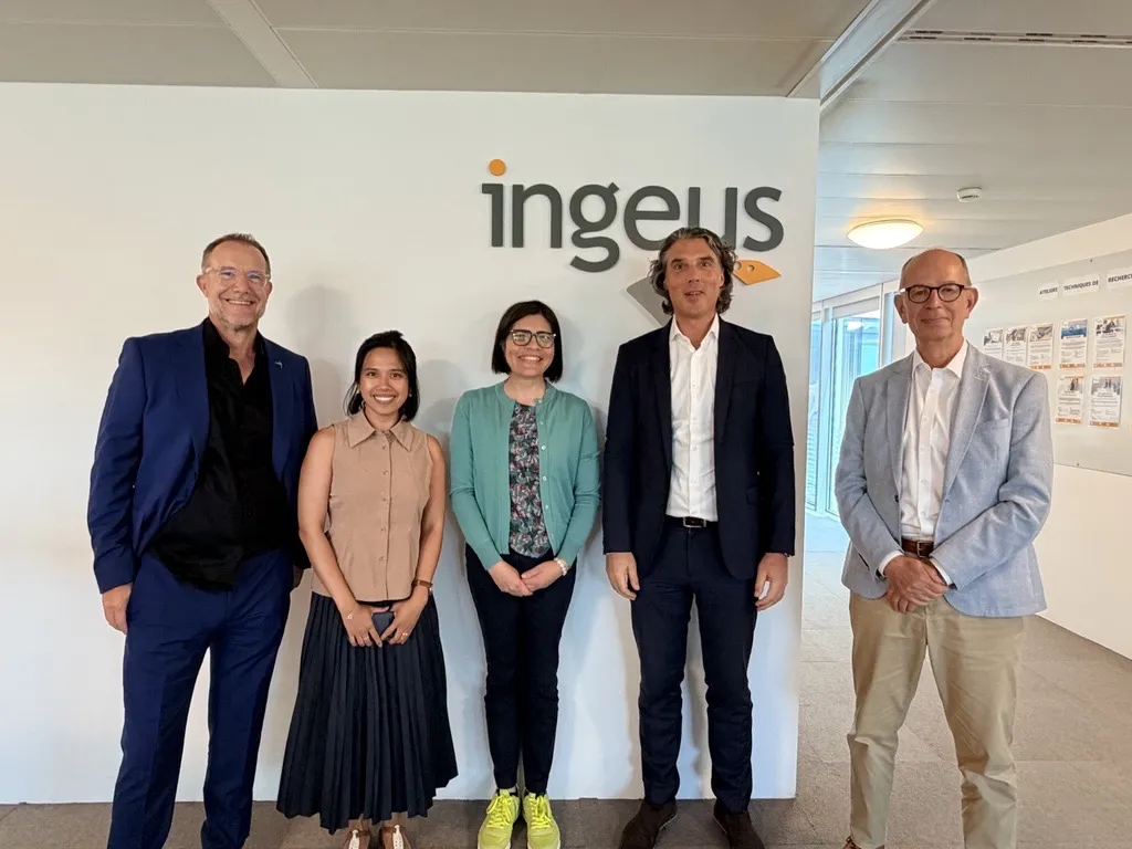 ILO staff with Ingeus officials