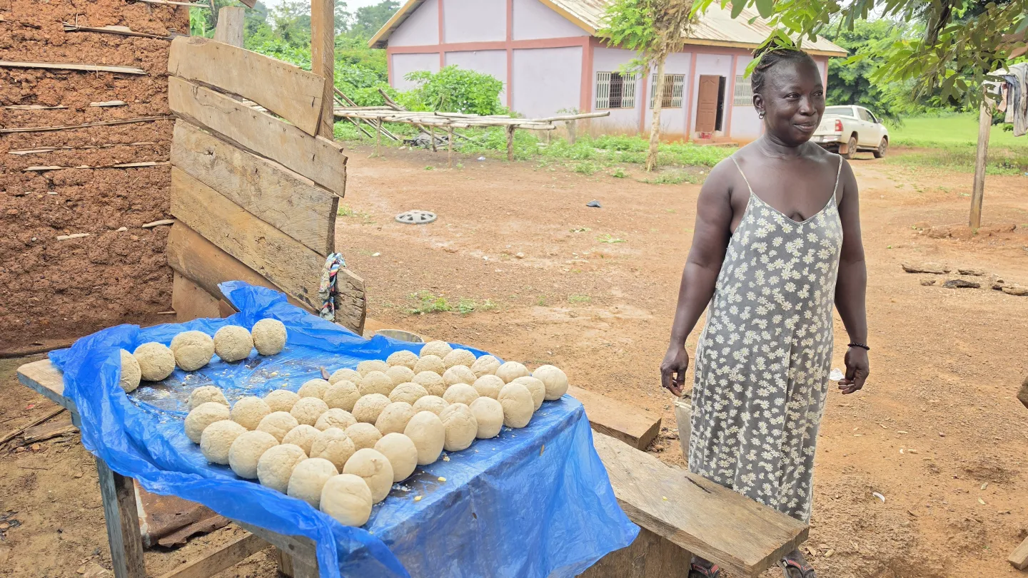 Women members of VSLA groups have been able to establish micro-enterpirses to increase their income and improve their livelihoods.