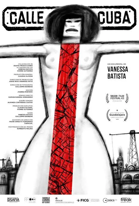 Poster de la película cubana Calle Cuba