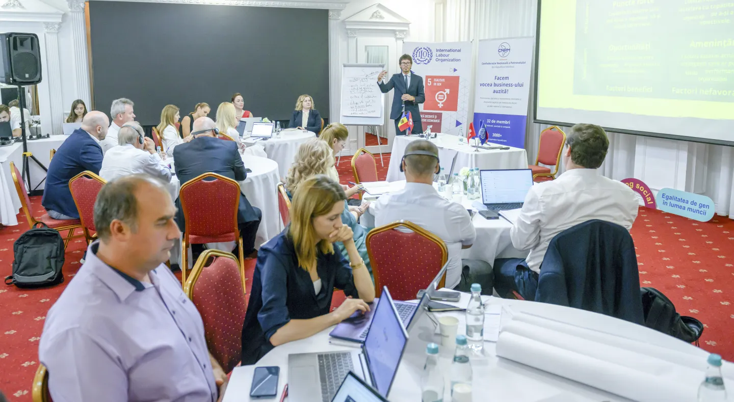 Board Members of the National Confederation of Employers of the Republic of Moldova (CNPM)