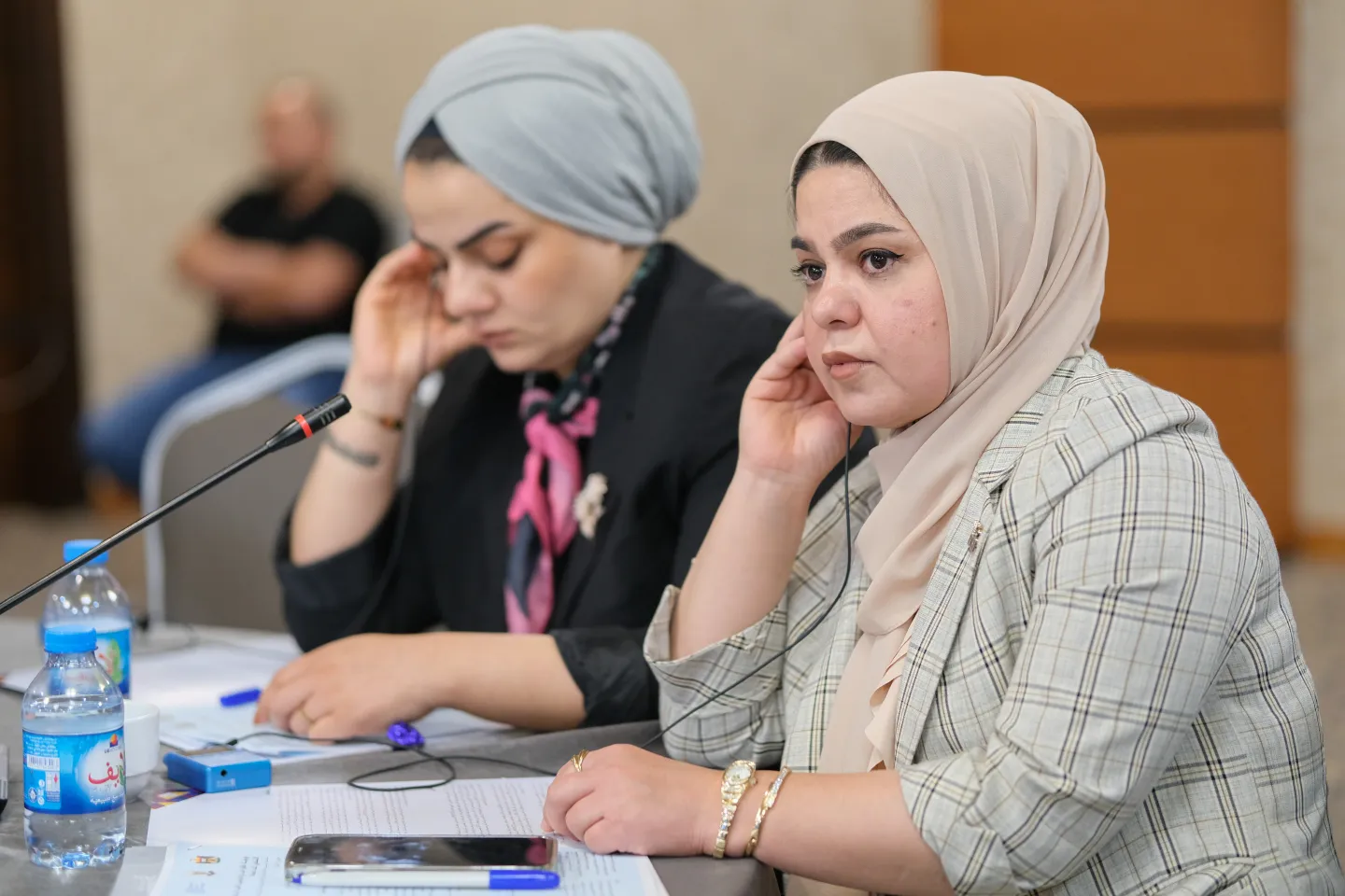 Attendees take part in the launch of the EIIP Guidelines in Erbil, Kurdistan Region of Iraq.