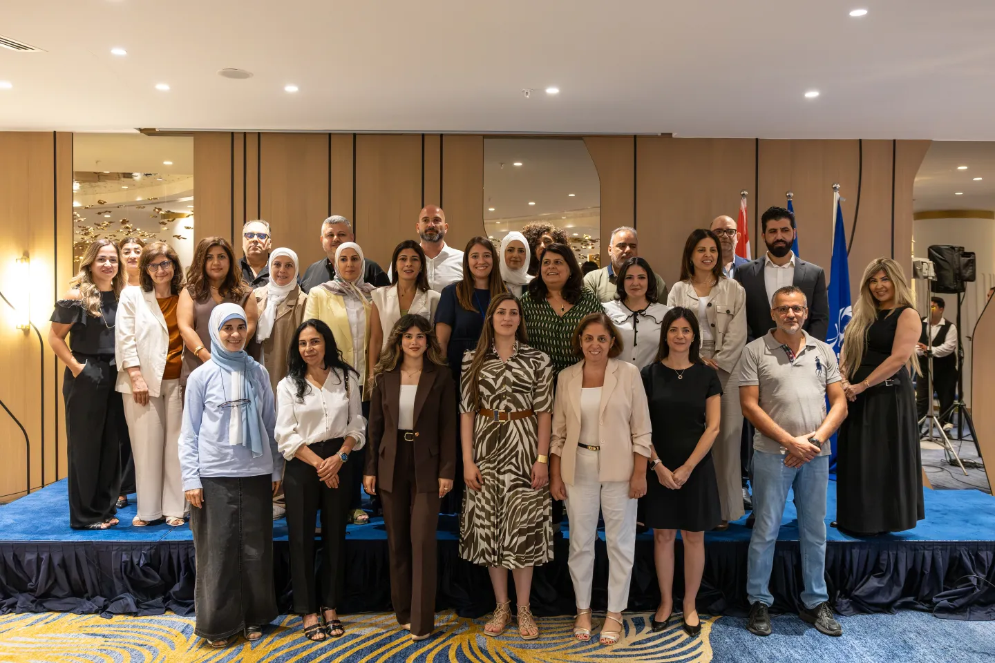 a group photo of participants