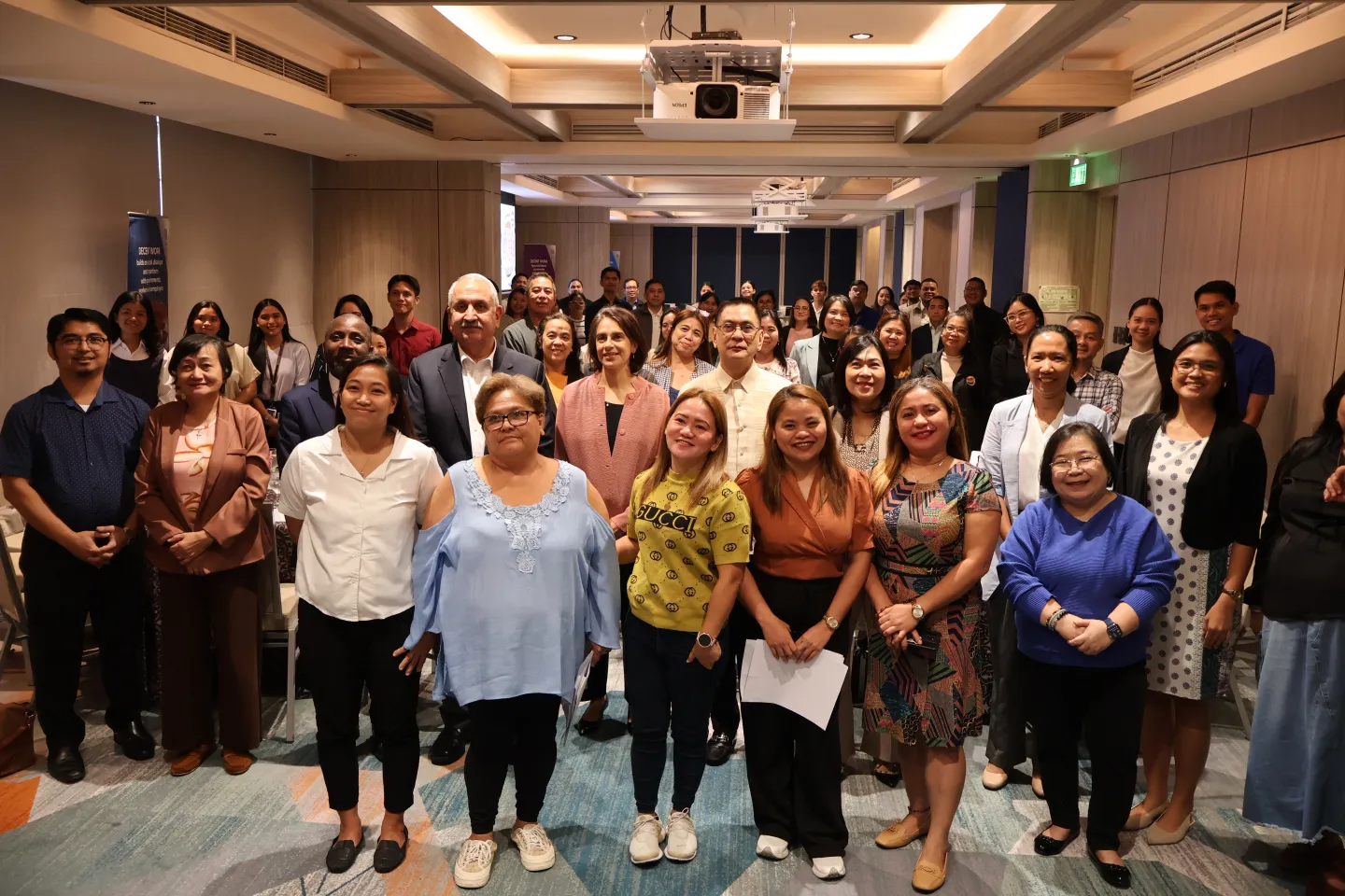 Group photo of partners and participants from the Philippines for the Alliance 8.7 roadmap development.