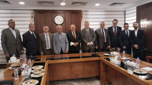 Egyptian Trade Union Federation (ETUF) and the Federation of Egyptian Industries (FEI) sign a Memorandum of Understanding in Cairo. October 2026.