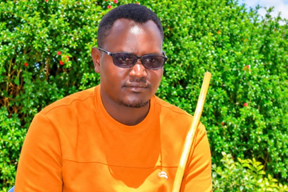John Tinga, youth inclusion focal at Ilaramatak Mechanisation Cooperative