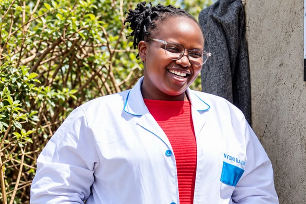 Melvin Jerop Chesire, gender and inclusion focal person at Nduwa Farm Products in Nakuru County