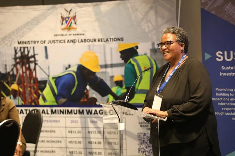 Helene Ochs, Secretary General of the Namibian Employers' Federation remarked