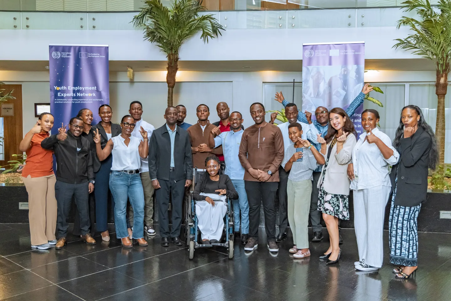 Young representatives participating in consultations on Rwanda’s National Employment Policy (2026–2036) in Kigali, October 2026. © MBANDA Claude / @ILO