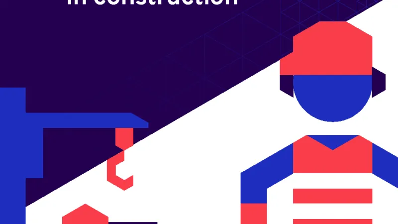 Cover page of the Code of practice on safety and health in construction