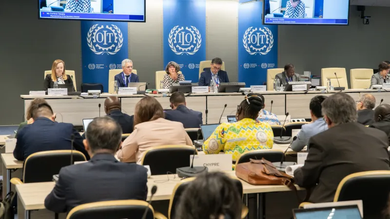 Opening sitting of the Committee on the Application of Standards. 111th Session of the International Labour Conference