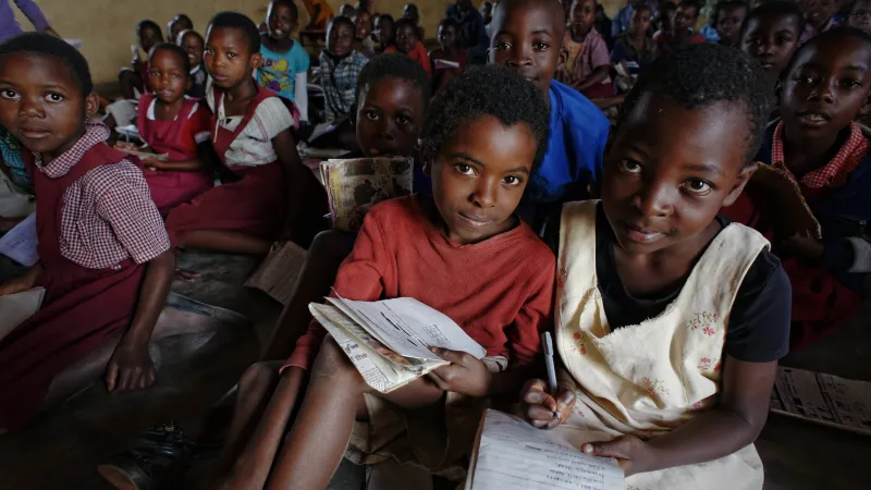 Children attending school_Malawi