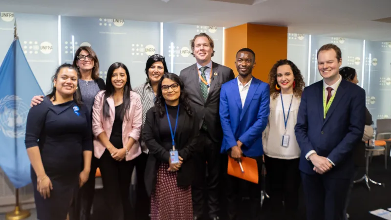 ILO and partners gathered at ECOSOC 2024 side event "Youth Leadership in Action"