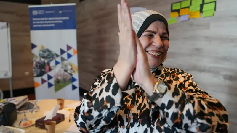 training participant in Jordan