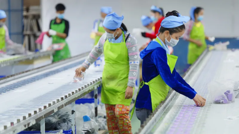 workers in a factory