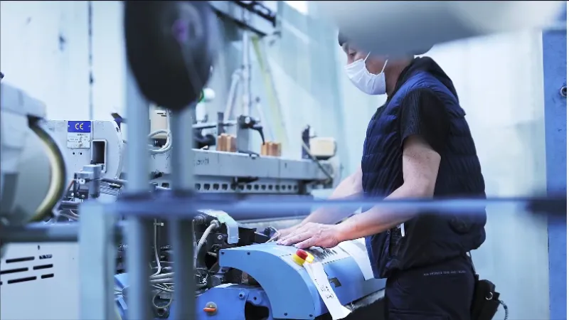 Garment factory in Hiroshima, Japan