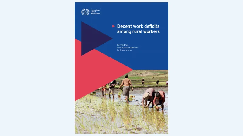 First page of Decent work deficits among rural workers.