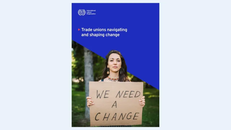 First page of Trade unions navigating and shaping change.